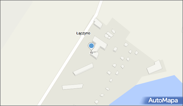 Łączyno, Łączyno, 53, mapa Łączyno