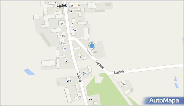 Lądek, Lądek, 18, mapa Lądek