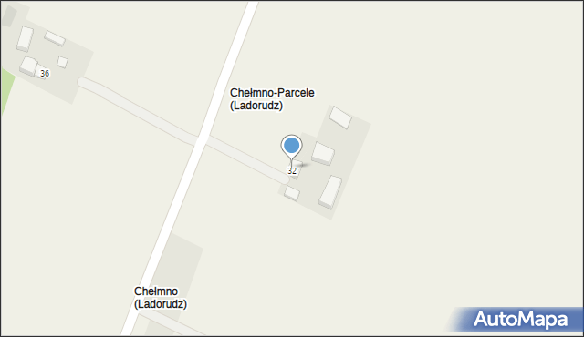 Ladorudz, Ladorudz, 32, mapa Ladorudz