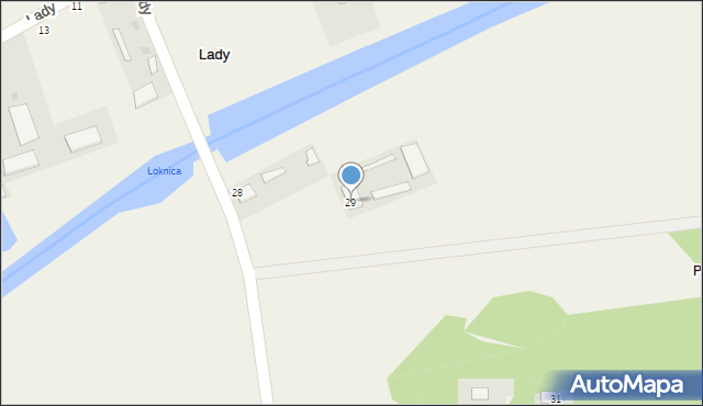 Lady, Lady, 29, mapa Lady