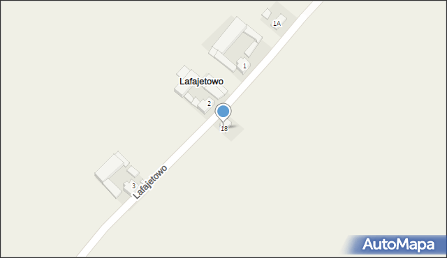 Lafajetowo, Lafajetowo, 18, mapa Lafajetowo