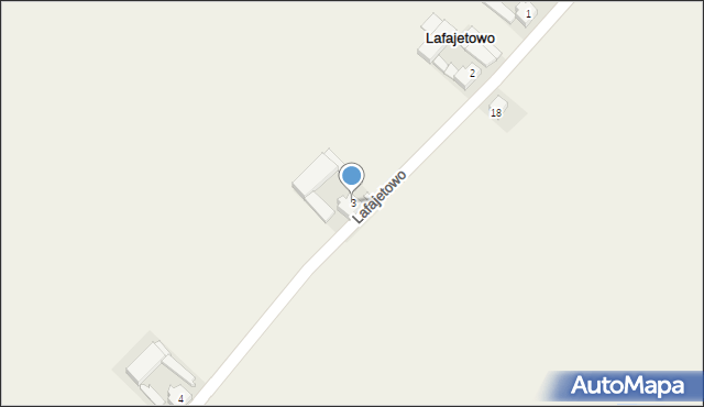 Lafajetowo, Lafajetowo, 3, mapa Lafajetowo
