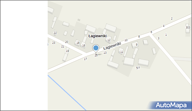 Łagiewniki, Łagiewniki, 15, mapa Łagiewniki