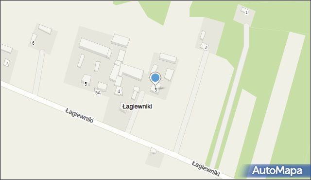 Łagiewniki, Łagiewniki, 3, mapa Łagiewniki