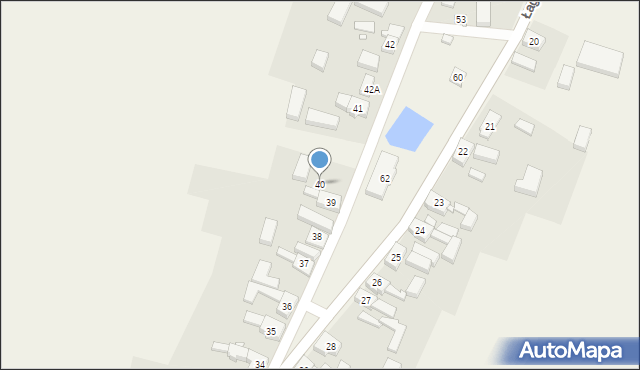 Łagowiec, Łagowiec, 40, mapa Łagowiec