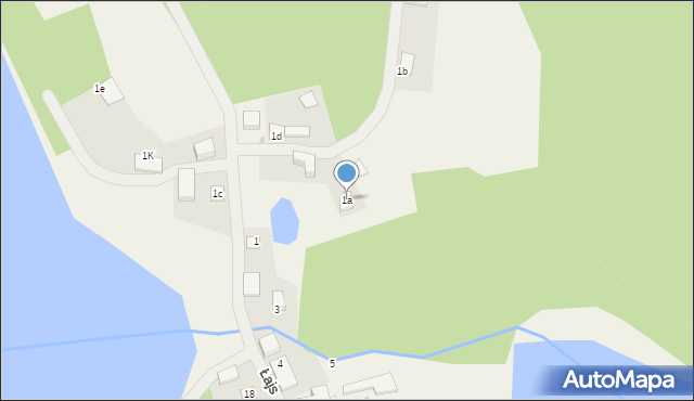 Łajs, Łajs, 1a, mapa Łajs