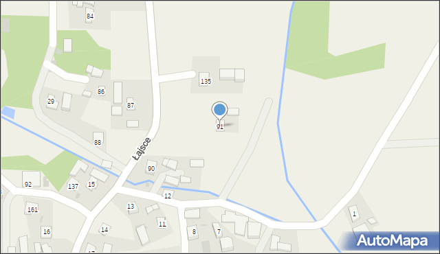 Łajsce, Łajsce, 91, mapa Łajsce