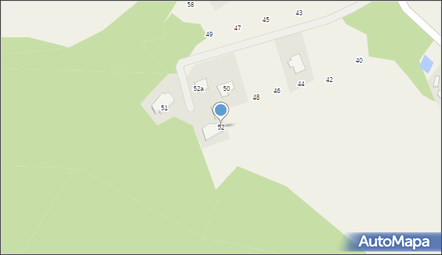 Łąki Bratiańskie, Łąki Bratiańskie, 52, mapa Łąki Bratiańskie
