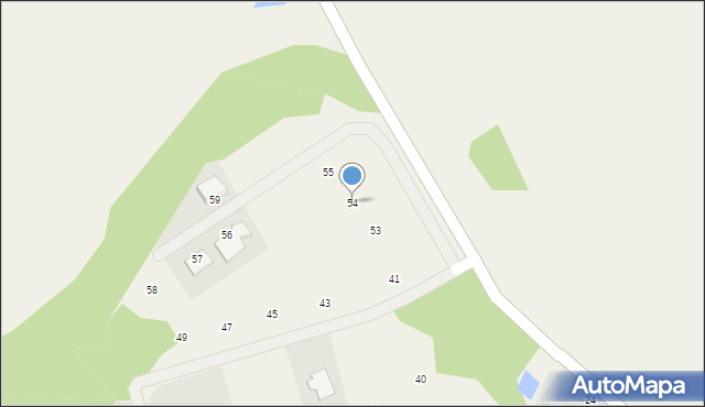 Łąki Bratiańskie, Łąki Bratiańskie, 54, mapa Łąki Bratiańskie