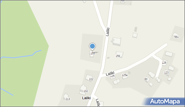 Laliki, Laliki, 105, mapa Laliki