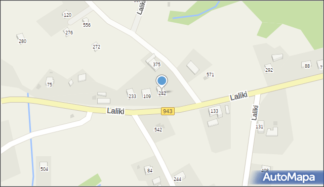 Laliki, Laliki, 242, mapa Laliki