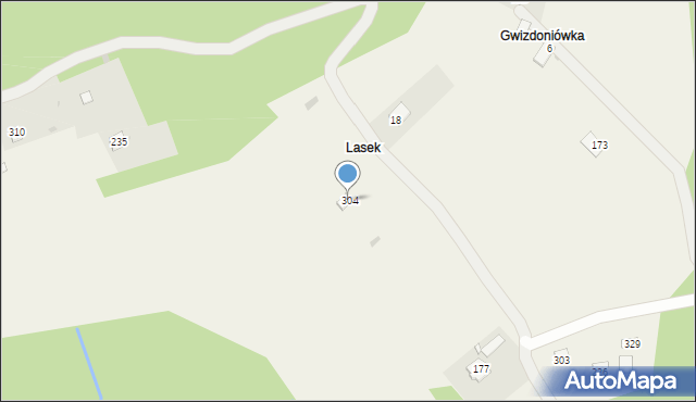 Laliki, Laliki, 304, mapa Laliki