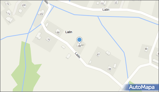 Lalin, Lalin, 68, mapa Lalin