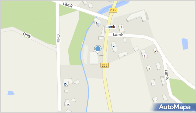 Lamk, Lamk, 3a, mapa Lamk