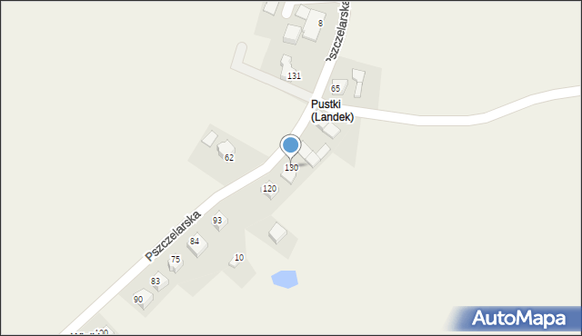 Landek, Landek, 130, mapa Landek