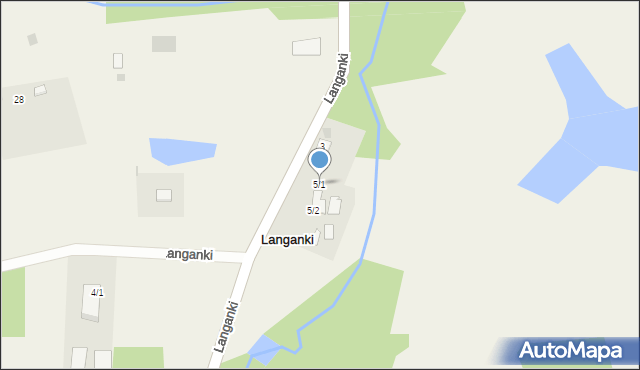 Langanki, Langanki, 5/1, mapa Langanki