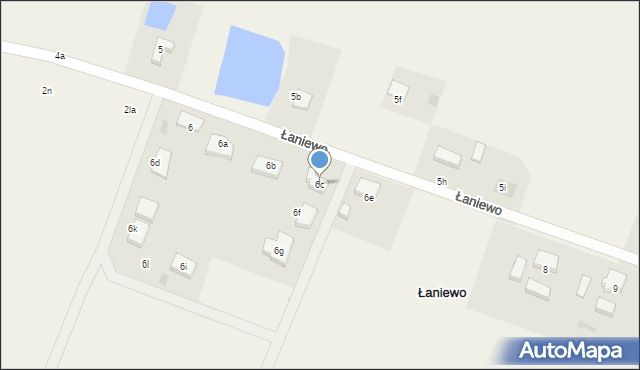 Łaniewo, Łaniewo, 6c, mapa Łaniewo