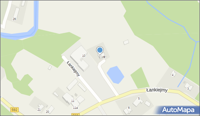 Łankiejmy, Łankiejmy, 9/1, mapa Łankiejmy