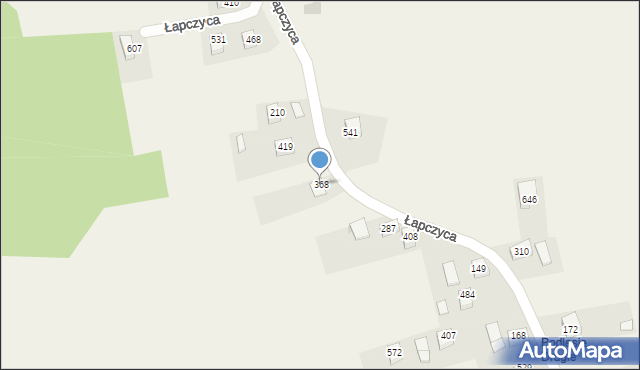 Łapczyca, Łapczyca, 368, mapa Łapczyca