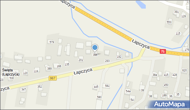 Łapczyca, Łapczyca, 396, mapa Łapczyca