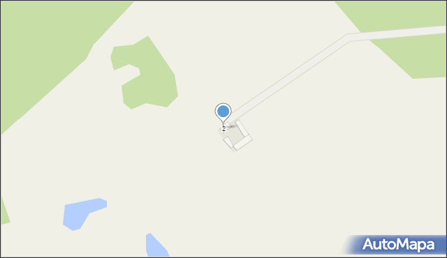 Łapinóżek, Łapinóżek, 2, mapa Łapinóżek