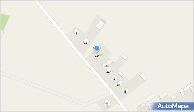 Łapy-Pluśniaki, Łapy-Pluśniaki, 44a, mapa Łapy-Pluśniaki