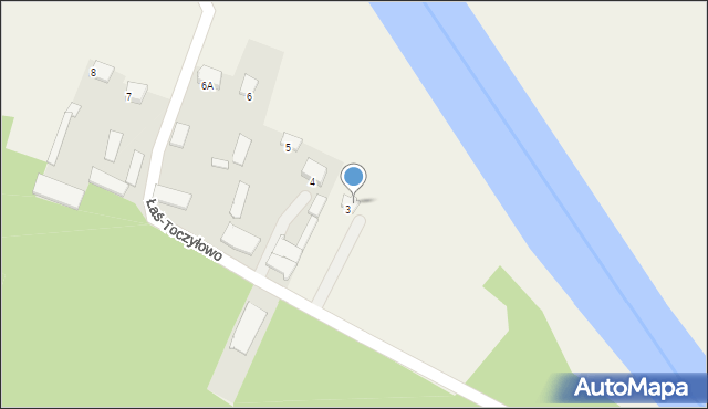 Łaś-Toczyłowo, Łaś-Toczyłowo, 2, mapa Łaś-Toczyłowo