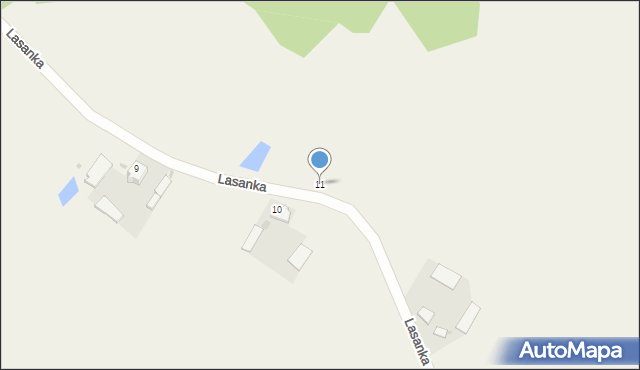 Lasanka, Lasanka, 11, mapa Lasanka