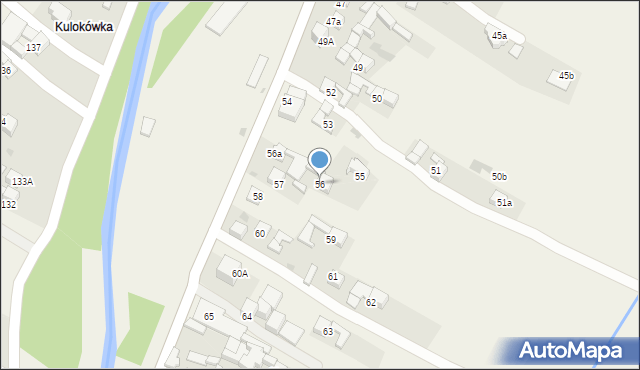 Lasek, Lasek, 56, mapa Lasek
