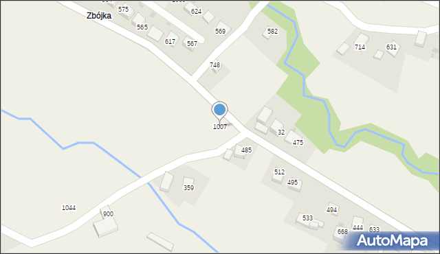 Laskowa, Laskowa, 1007, mapa Laskowa