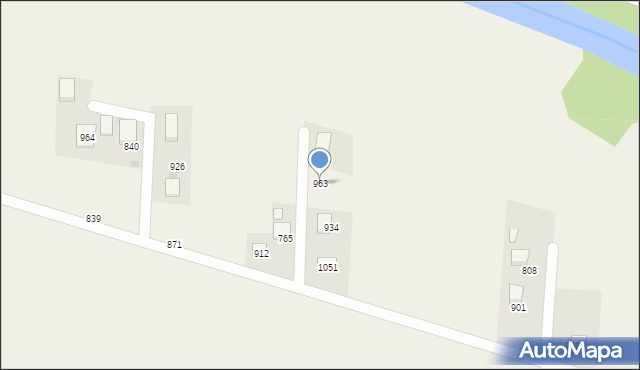 Laskowa, Laskowa, 963, mapa Laskowa