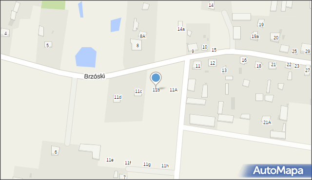 Laskowice, Laskowice, 11b, mapa Laskowice