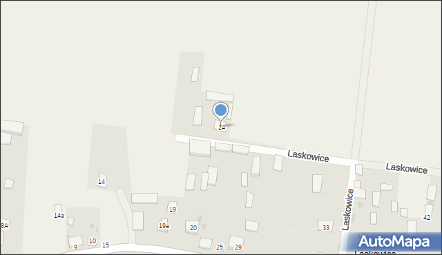 Laskowice, Laskowice, 24, mapa Laskowice