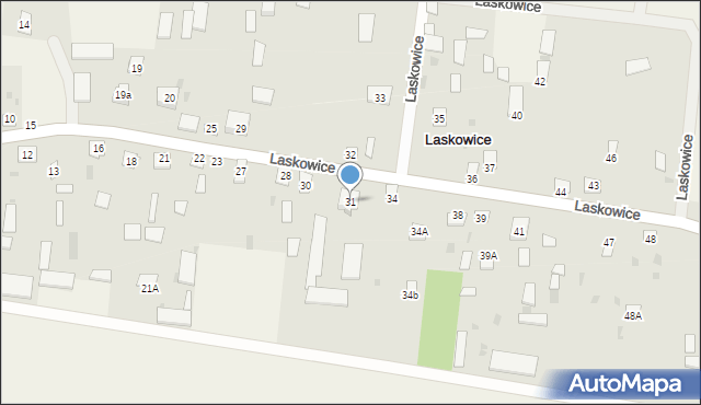 Laskowice, Laskowice, 31, mapa Laskowice