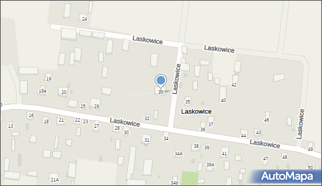 Laskowice, Laskowice, 33, mapa Laskowice