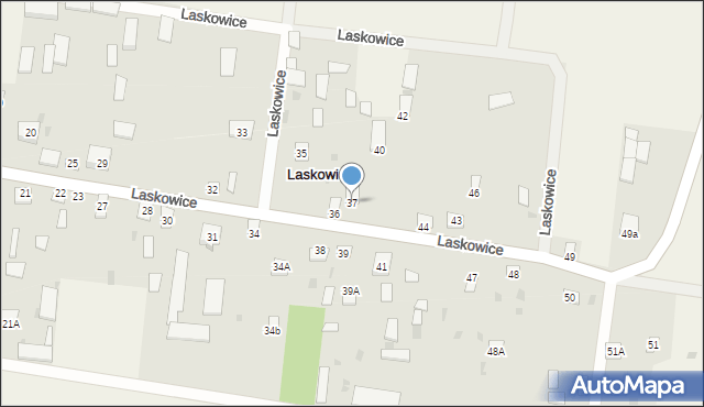 Laskowice, Laskowice, 37, mapa Laskowice