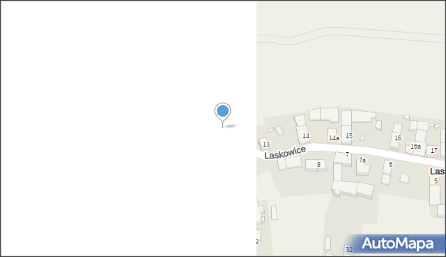 Laskowice, Laskowice, 12, mapa Laskowice