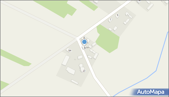 Laskowizna, Laskowizna, 9, mapa Laskowizna