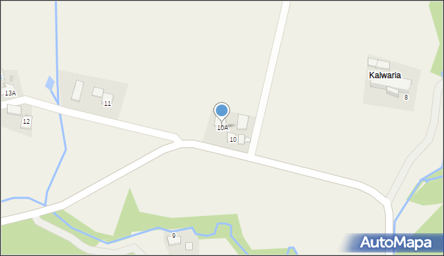 Laskówka, Laskówka, 10A, mapa Laskówka