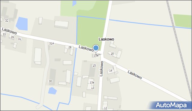 Laskowo, Laskowo, 15a, mapa Laskowo