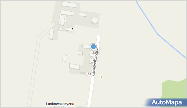 Laskowszczyzna, Laskowszczyzna, 16, mapa Laskowszczyzna