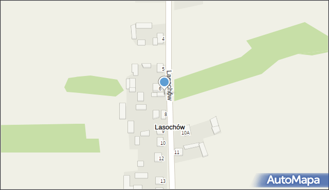 Lasochów, Lasochów, 7, mapa Lasochów