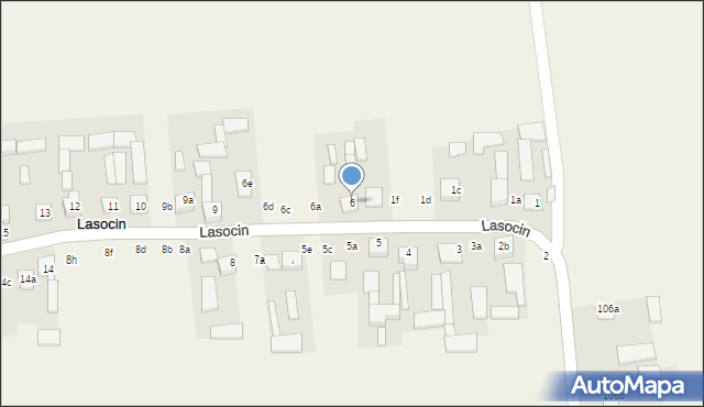 Lasocin, Lasocin, 6, mapa Lasocin