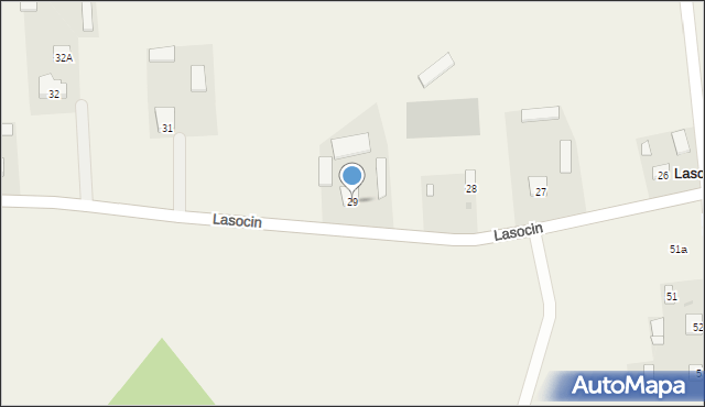 Lasocin, Lasocin, 29, mapa Lasocin