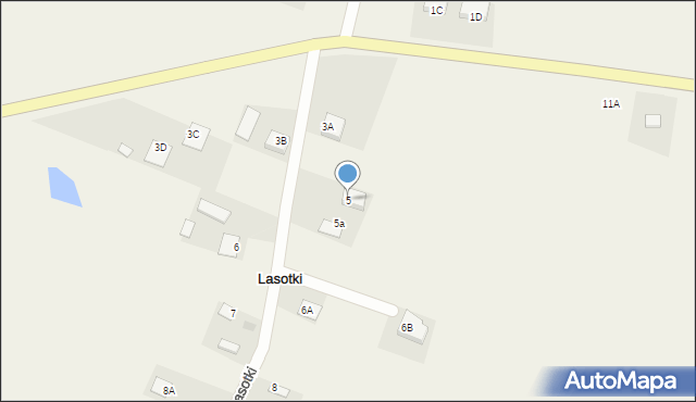 Lasotki, Lasotki, 5, mapa Lasotki