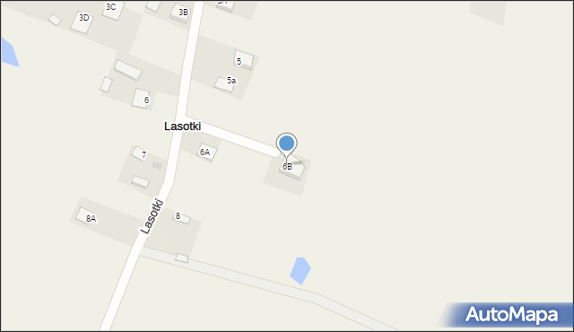 Lasotki, Lasotki, 6B, mapa Lasotki
