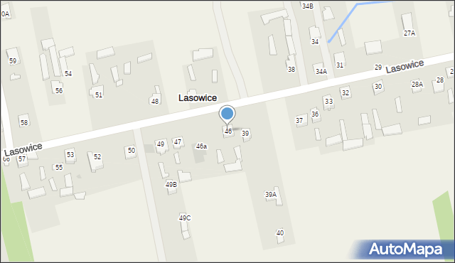 Lasowice, Lasowice, 46, mapa Lasowice