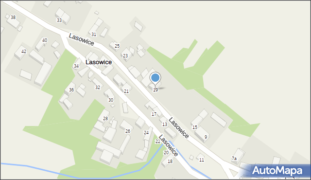 Lasowice, Lasowice, 19, mapa Lasowice