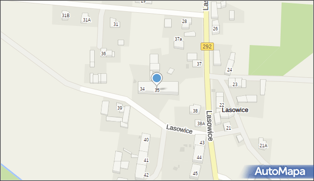 Lasowice, Lasowice, 35, mapa Lasowice