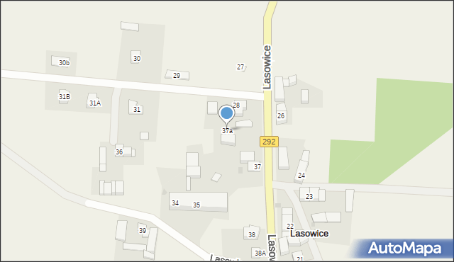 Lasowice, Lasowice, 37a, mapa Lasowice